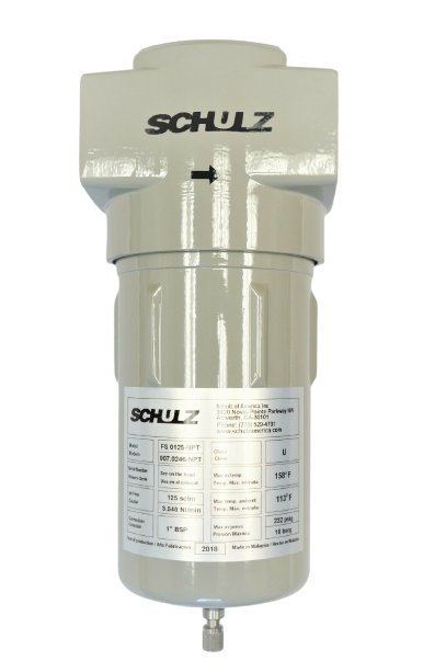 SCHULZ AIR DRYER PRE-FILTER - 1 MICRON | 1 INCH - 007.0246-NPT - ADS DRYER