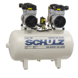 SCHULZ AIR COMPRESSOR OIL LESS - 3HP SINGLE PHASE - 30 GALLON TANK - 220 VOLTS - 931.1316-0