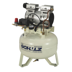 SCHULZ AIR COMPRESSOR OIL LESS - 1HP SINGLE PHASE - 8 GALLON TANK - 110 VOLTS - 931.1315-0