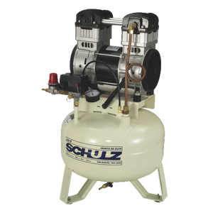 SCHULZ AIR COMPRESSOR OIL LESS - 1.5HP SINGLE PHASE - 8 GALLON TANK - 110 VOLTS - 931.1312-0