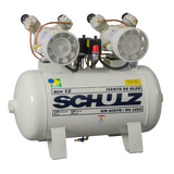 SCHULZ AIR COMPRESSOR OIL LESS - 2HP SINGLE PHASE - 30 GALLON TANK - 220 VOLTS - 930.8033-0