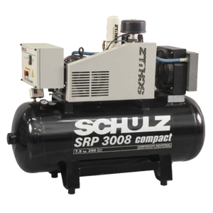 SCHULZ ROTARY SCREW SRP-3008 COMPACT - 7.5HP - 60 GAL / SINGLE PHASE (970.3890-0) OR THREE PHASE (970.3891-0)